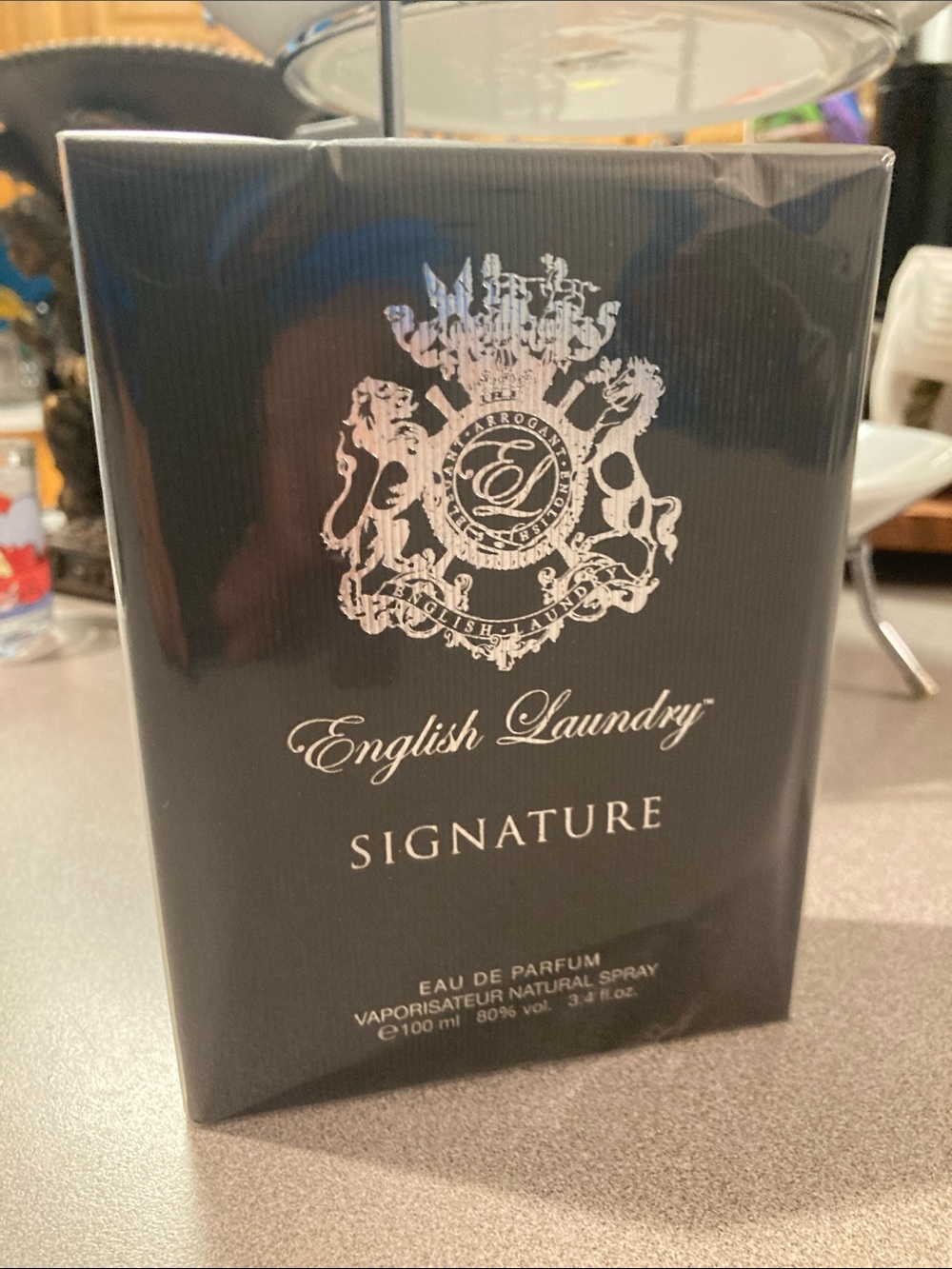 New English Laundry Signature eau de parfum fragrance cologne, 3.4 fl oz, sealed